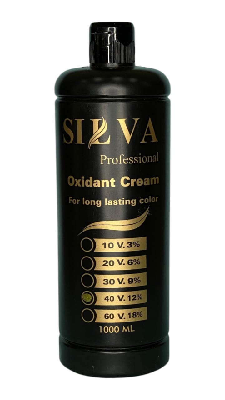 Silva hair oxidant cream 40 Vol 12% 1000 ml.
