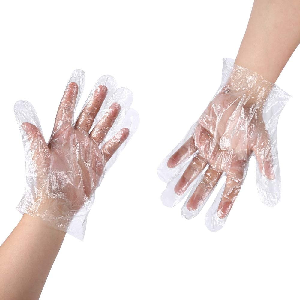 Disposable PE Gloves Large 100 PCS