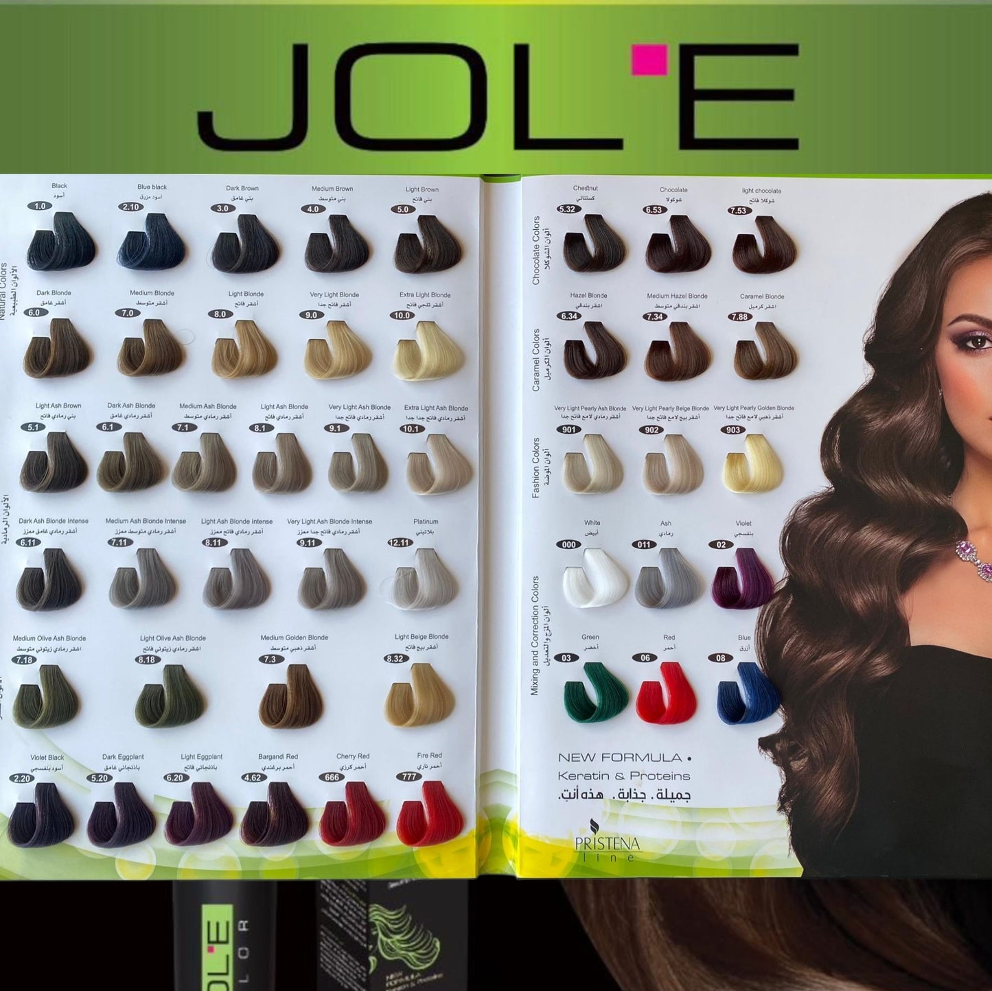 Professional Hair Color 100ML.